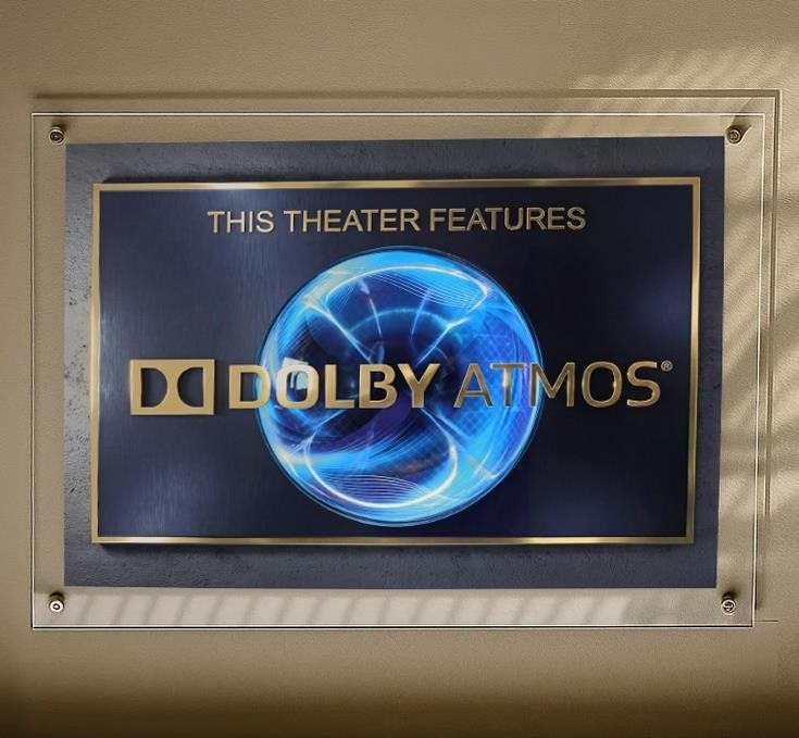 Dolby Atmos Home Cinema 50x70 Film Poster, Verzamelen, Verzenden, Nieuw, A1 t/m A3, Overige onderwerpen