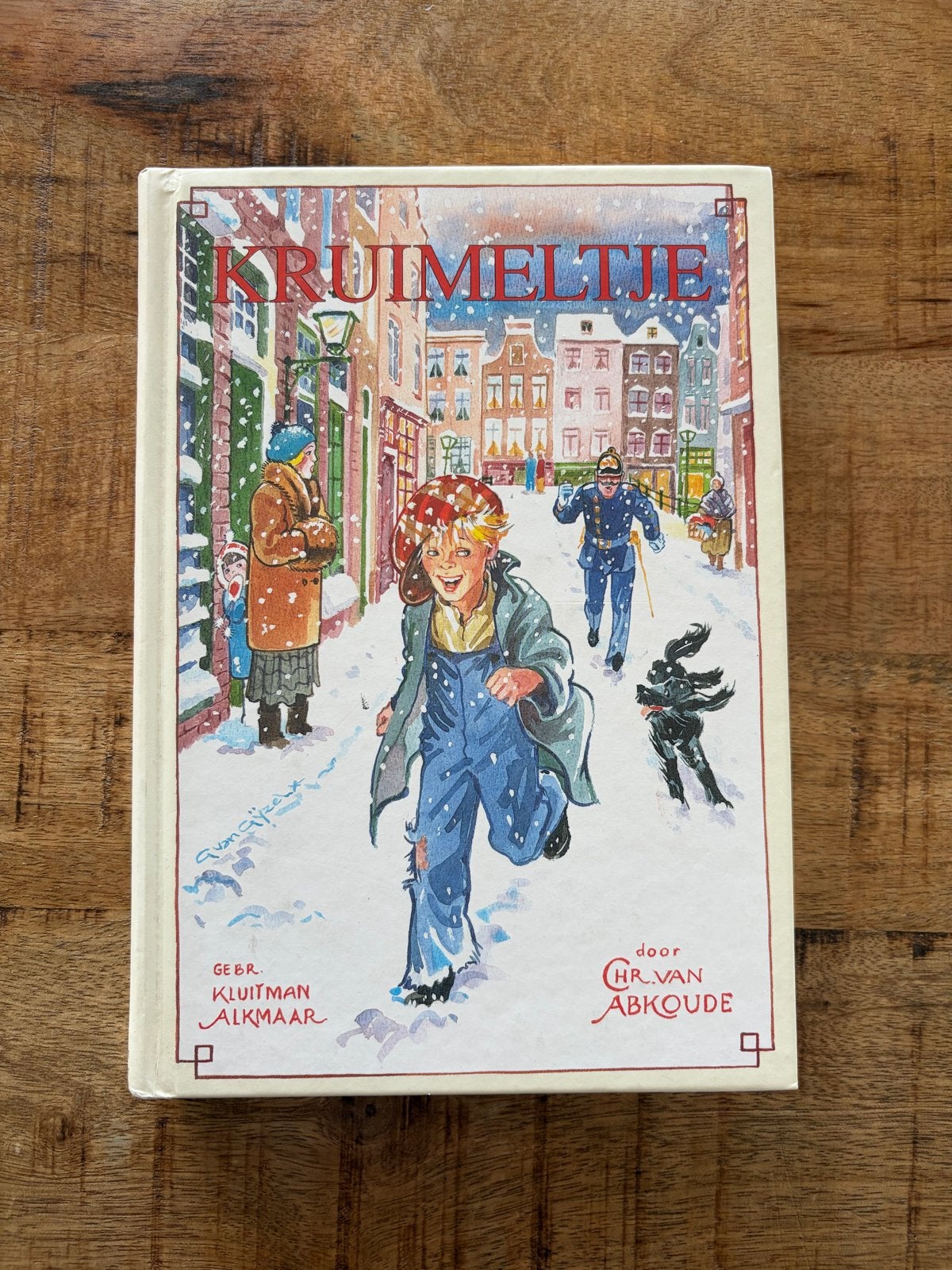 Kruimeltje - Klassiek kinderboek van Chr. van Abkoude, Ophalen of Verzenden, Gelezen, Fictie algemeen