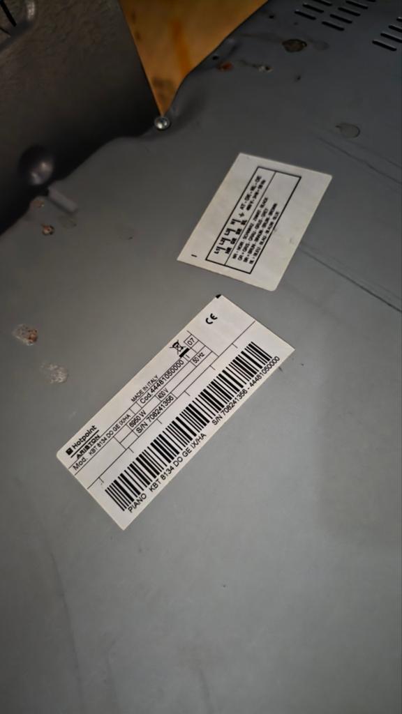 Kookplaat Hotpoint, Ophalen of Verzenden, Inbouw, Keramisch, 4 kookzones