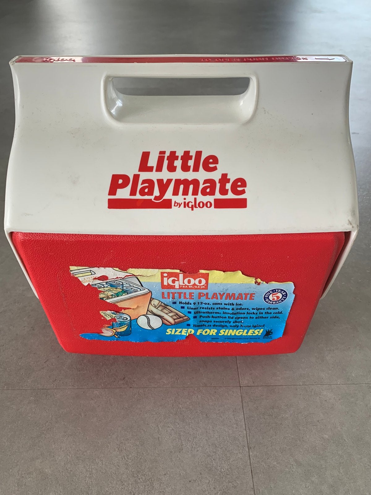 Retro koelbox IGLOO little playmate vintage USA original, Ophalen of Verzenden, Huis en Inrichting