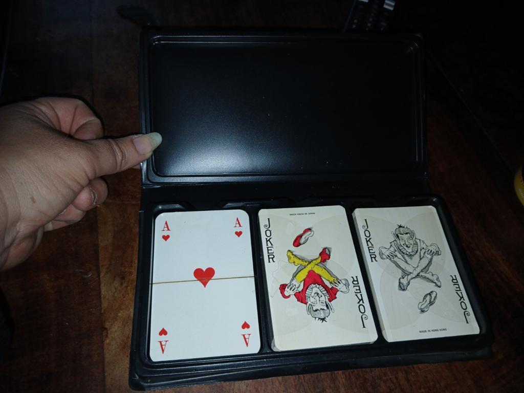Kaart spellen, Ophalen