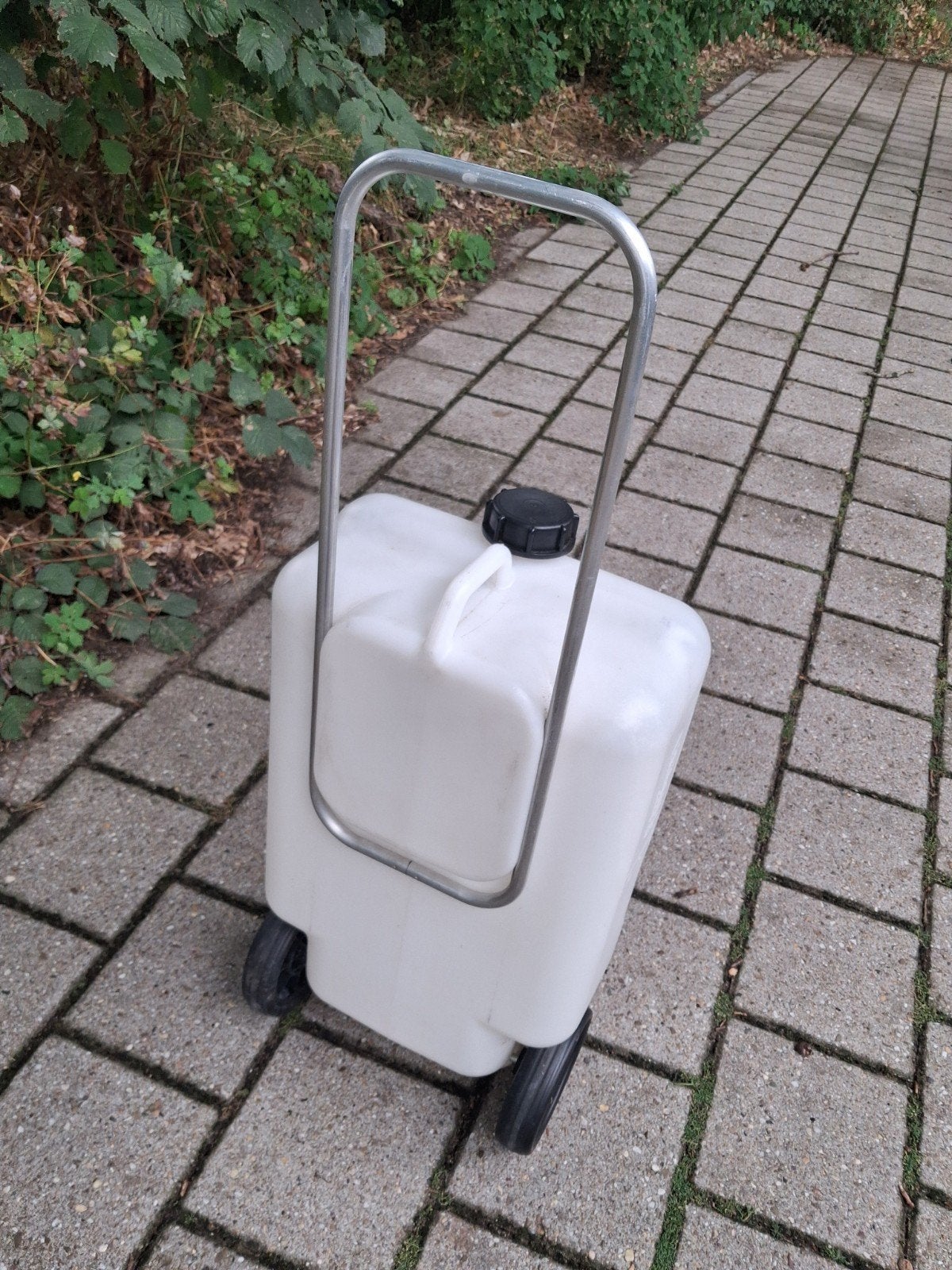 Originele Fendt afvalwatertank (25 liter), Ophalen, Gebruikt