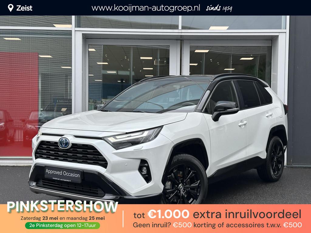 Toyota RAV4 2.5 Hybrid AWD Bi-Tone Apple Carplay/Android Aut, Auto's, Toyota, Gebruikt, Euro 6, 4 cilinders, 2487 cc