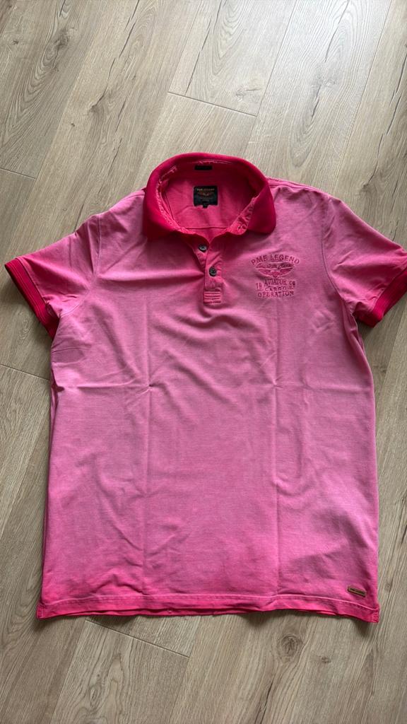 PME Legend Polo Shirt Roze XXL - Zo goed als nieuw, Ophalen of Verzenden, Zo goed als nieuw, Overige maten, Roze