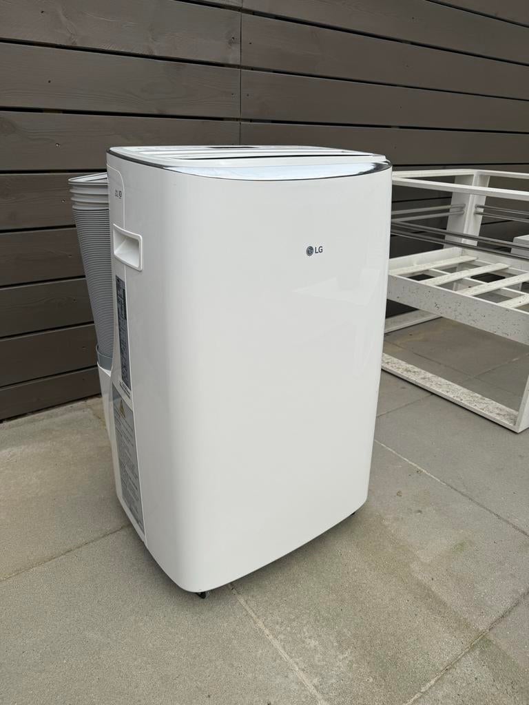 LG Mobiele Airco Dual Inverter PA11WS - Krachtig en Stil, Ophalen, Gebruikt, Minder dan 60 m³, 3 snelheden of meer