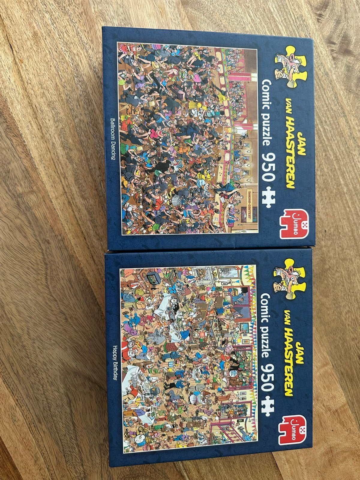 Jan van Haasteren Puzzels - Happy Birthday & Ballroom Dancin, Verzenden, 500 t/m 1500 stukjes, Zo goed als nieuw