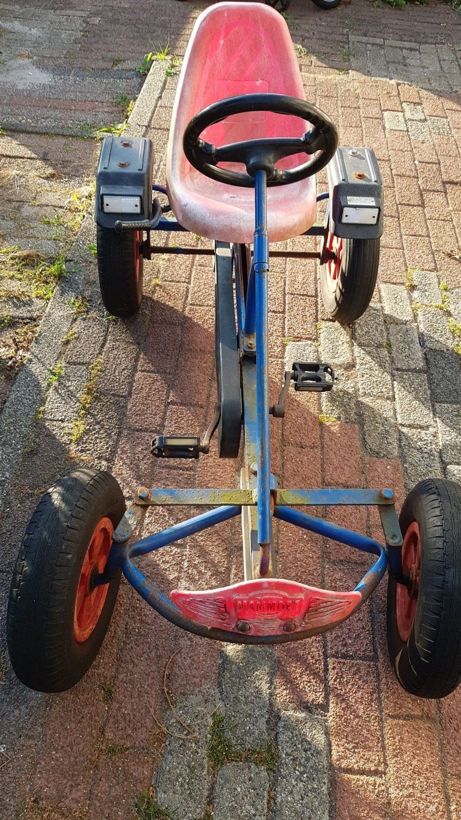 Grote skelter, Ophalen, Gebruikt, Trapvoertuig