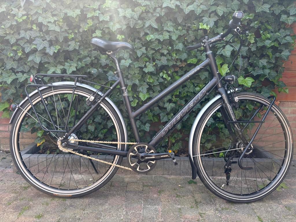 Stevens Sovereignon Trekking fiets Rohloff, Tubus lowrider, Gebruikt, 56 cm of meer, Meer dan 20 versnellingen, Ophalen