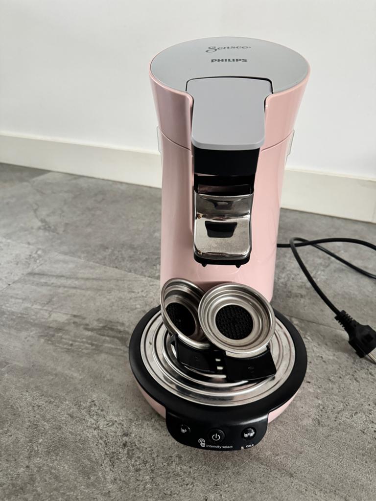 Philips Senseo Viva Café roze., Witgoed en Apparatuur, Koffiezetapparaten, Koffiemachine, Ophalen of Verzenden, Zo goed als nieuw
