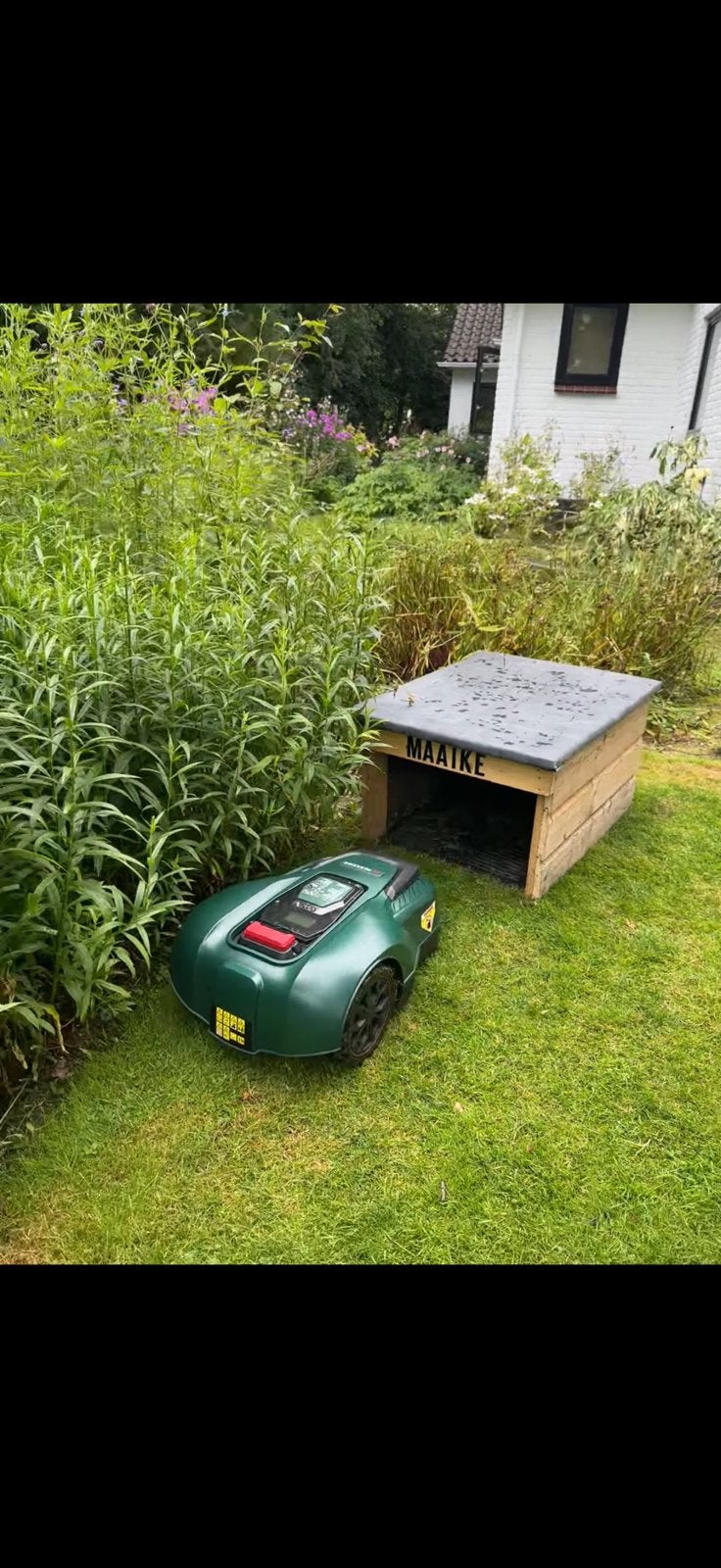 Parkside 1000A1 smart, Tuin en Terras, Robotmaaiers, Ophalen, Zo goed als nieuw