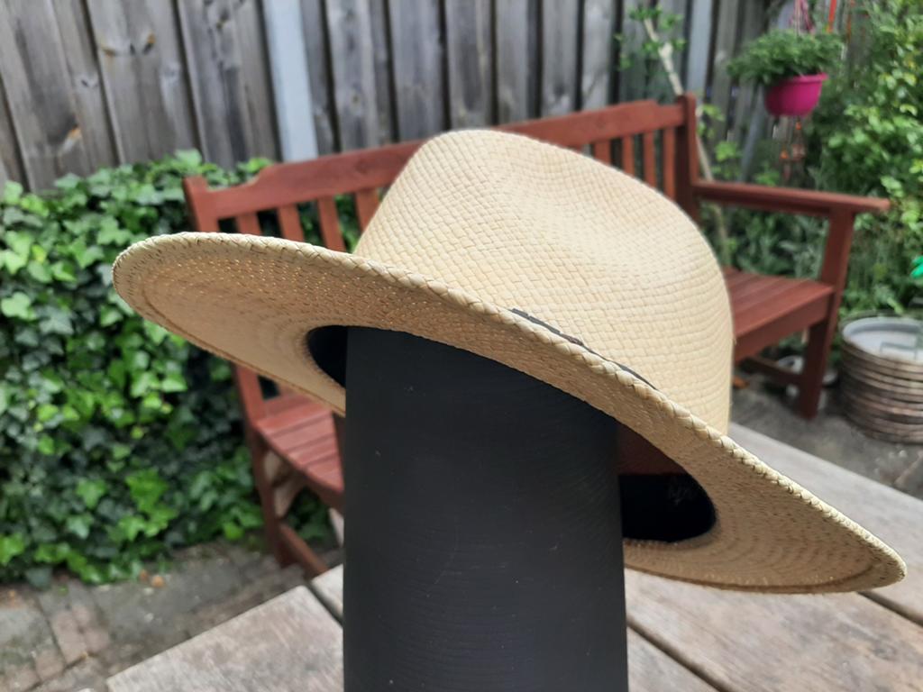 Panama herenhoed maat 57, Kleding | Heren, Hoeden en Petten, Ophalen of Verzenden, Zo goed als nieuw, 57 cm (M, 7⅛ inch) of minder