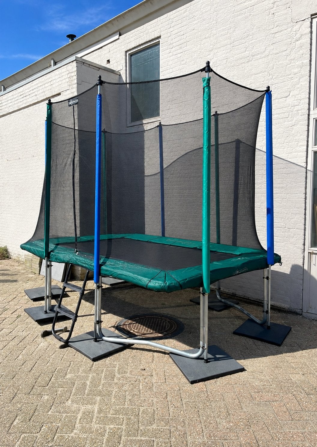 Trampoline 320 x 210cm, Ophalen, Gebruikt