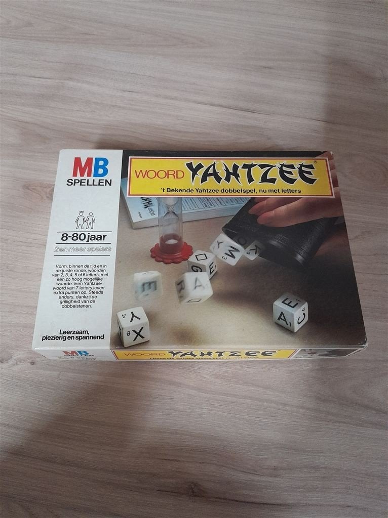 woord yahtzee - s4625, Verzenden, Zo goed als nieuw