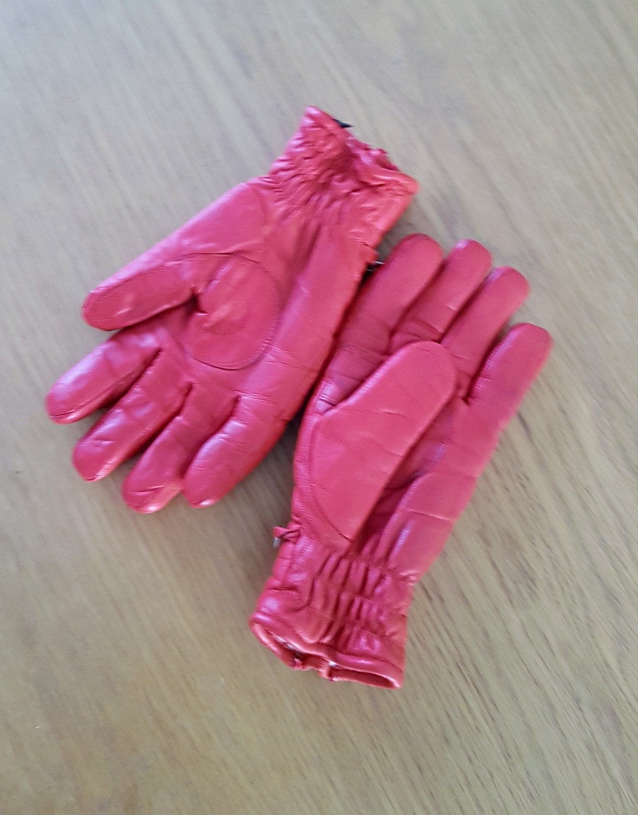 Handschoenen van leer, Ophalen of Verzenden, Zo goed als nieuw, Handschoenen