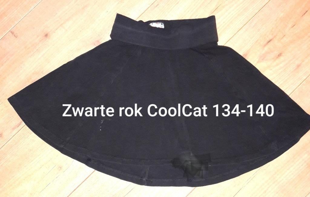Zwarte rok van CoolCat maat 134, Meisje, Coolcat, Ophalen of Verzenden, Zo goed als nieuw