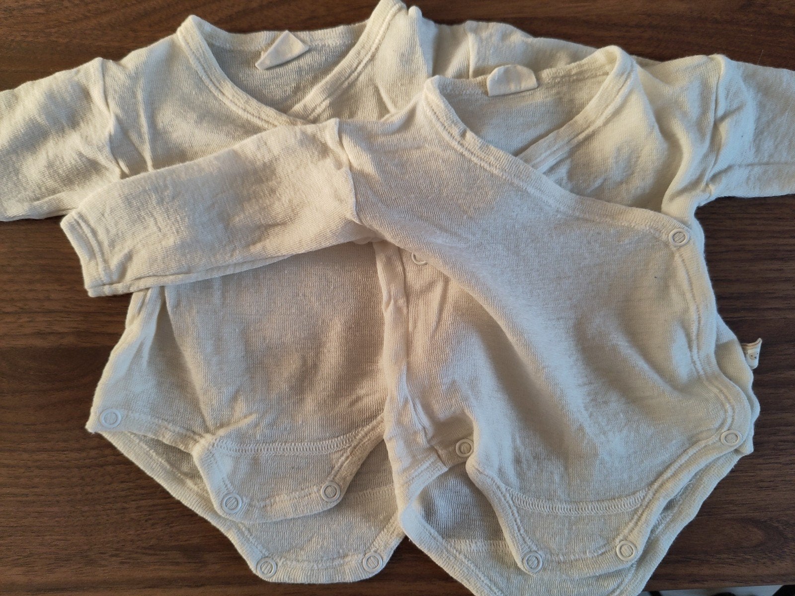 2 Dilling wol/zijde rompers maat 50, Nacht- of Onderkleding, Gebruikt, Jongetje of Meisje, Ophalen of Verzenden