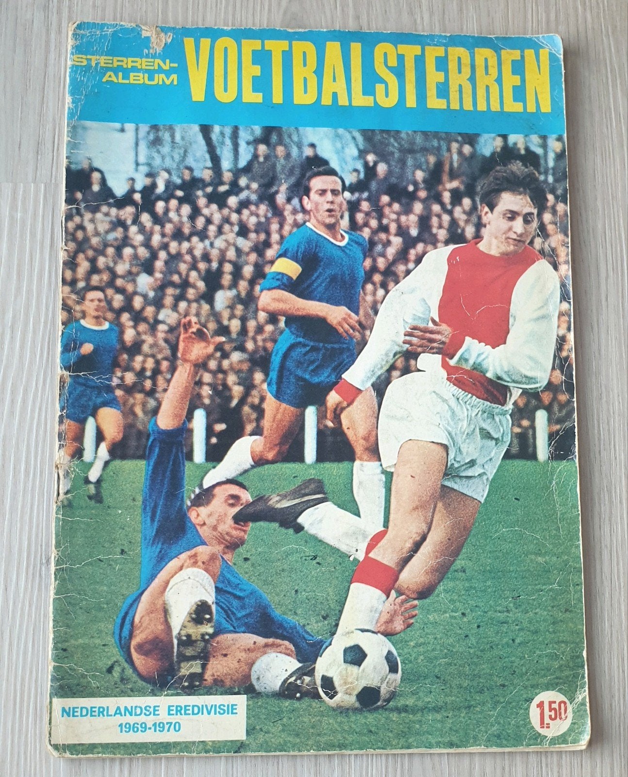 Vanderhout voetbalsterren 1969-1970 voor 99% compleet, Ophalen, Gebruikt, Boek of Tijdschrift