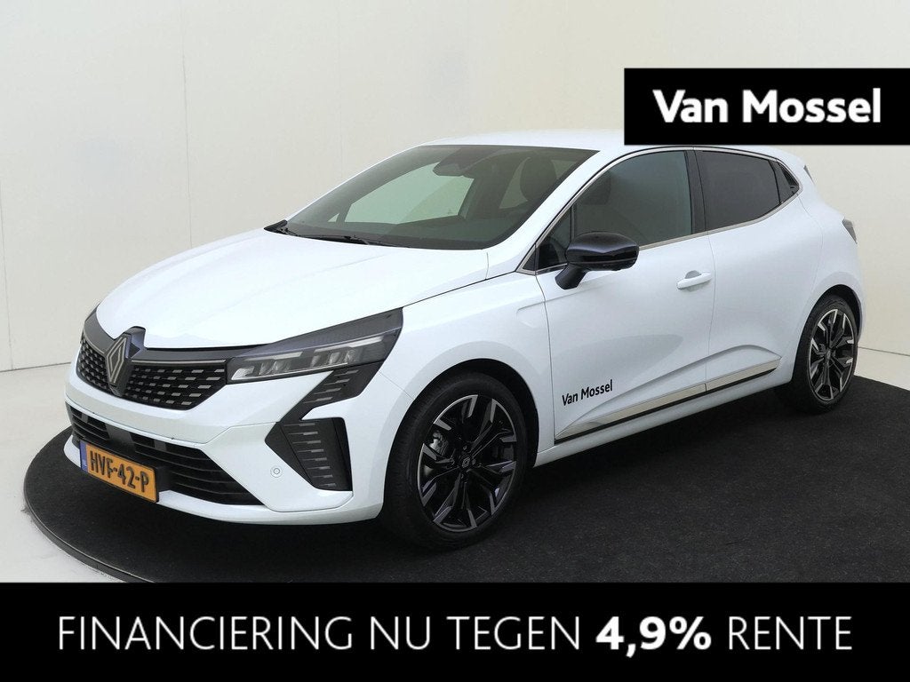 Renault Clio 1.6 E-Tech Full Hybrid 145 PK techno | Pack Cit, Auto's, Renault, Euro 6, Leder en Stof, Origineel Nederlands, Bedrijf