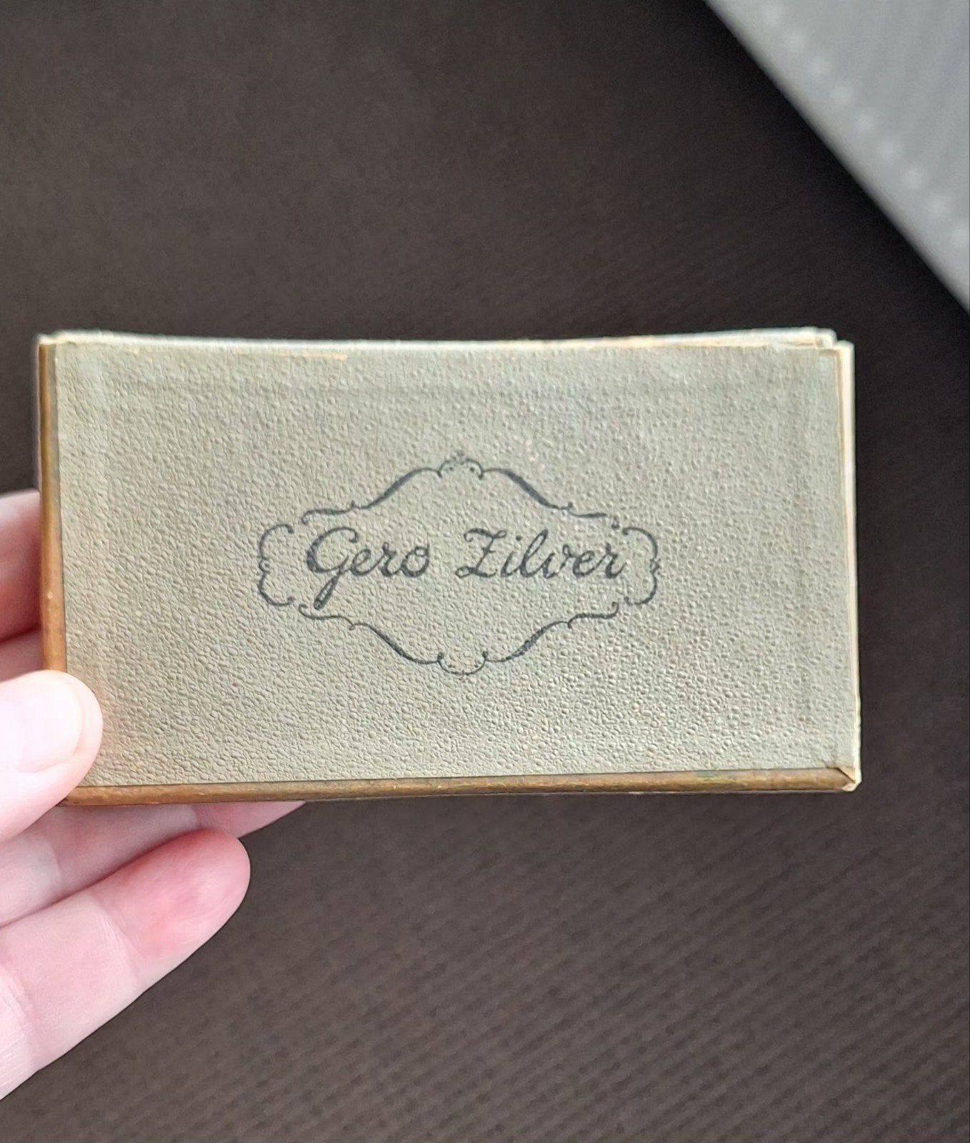 Art Deco Gero verzilverde tafelnummers in doosje (1 t/m 12)., Antiek en Kunst, Ophalen of Verzenden