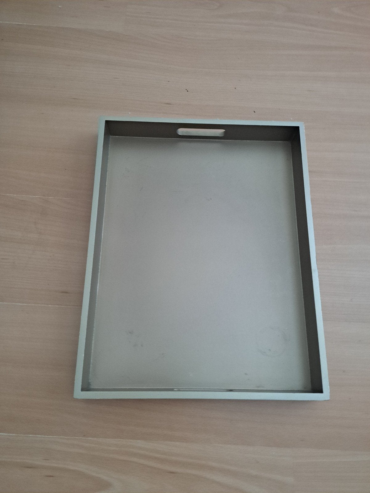 Dienblad met handvatten - 46x36 cm goudkleurig, Huis en Inrichting, Ophalen, Overige materialen, Met handvatten, Zo goed als nieuw
