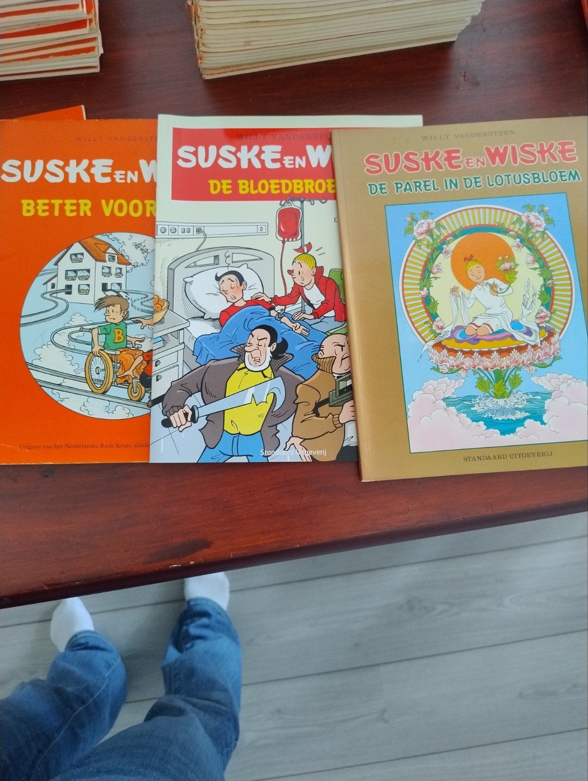 129 Suske & Wiske stripboeken, Meerdere stripboeken, Ophalen of Verzenden, Gelezen