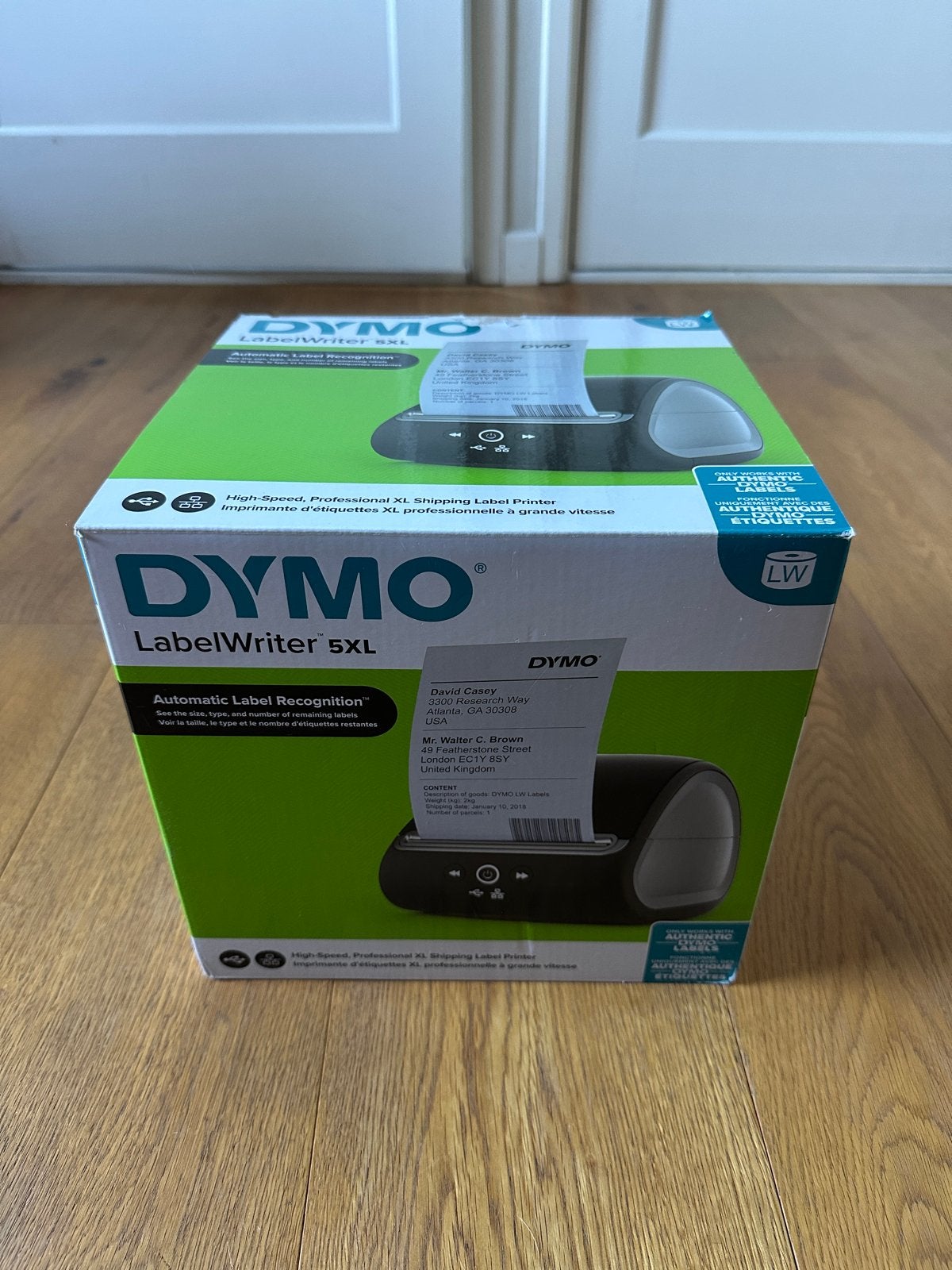 DYMO LabelWriter 5XL Labelprinter - zo goed als nieuw, Zwart-en-wit printen, Printer, Ophalen of Verzenden, Zo goed als nieuw