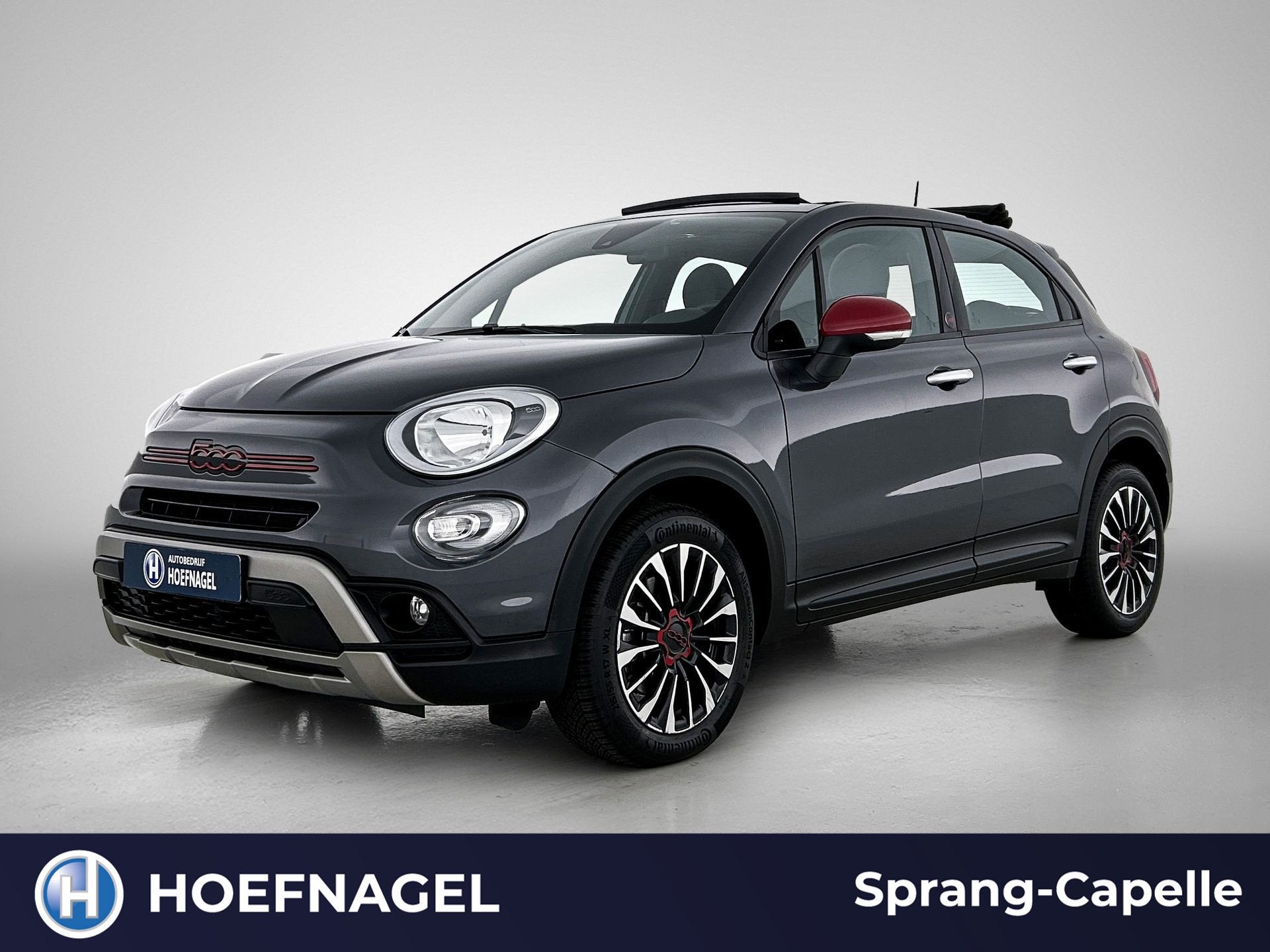 Fiat 500 X 1.5 Hybrid Dolcevita Special Edition Cabrio | Cam, Auto's, Fiat, 1380 kg, Gebruikt, 4 cilinders, Zwart