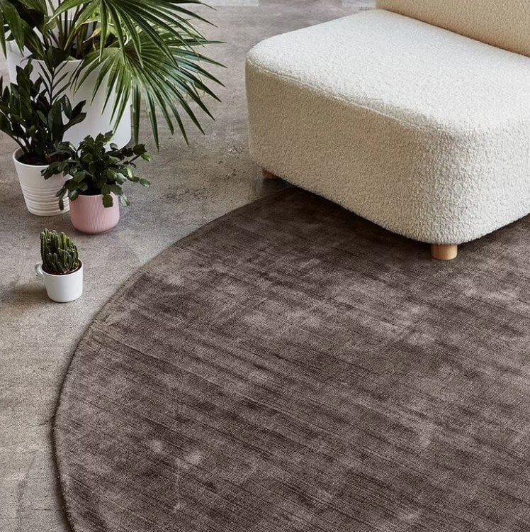 Viscose taupe velvet 250 Ø Stelling, Huis en Inrichting, Ophalen of Verzenden, Nieuw