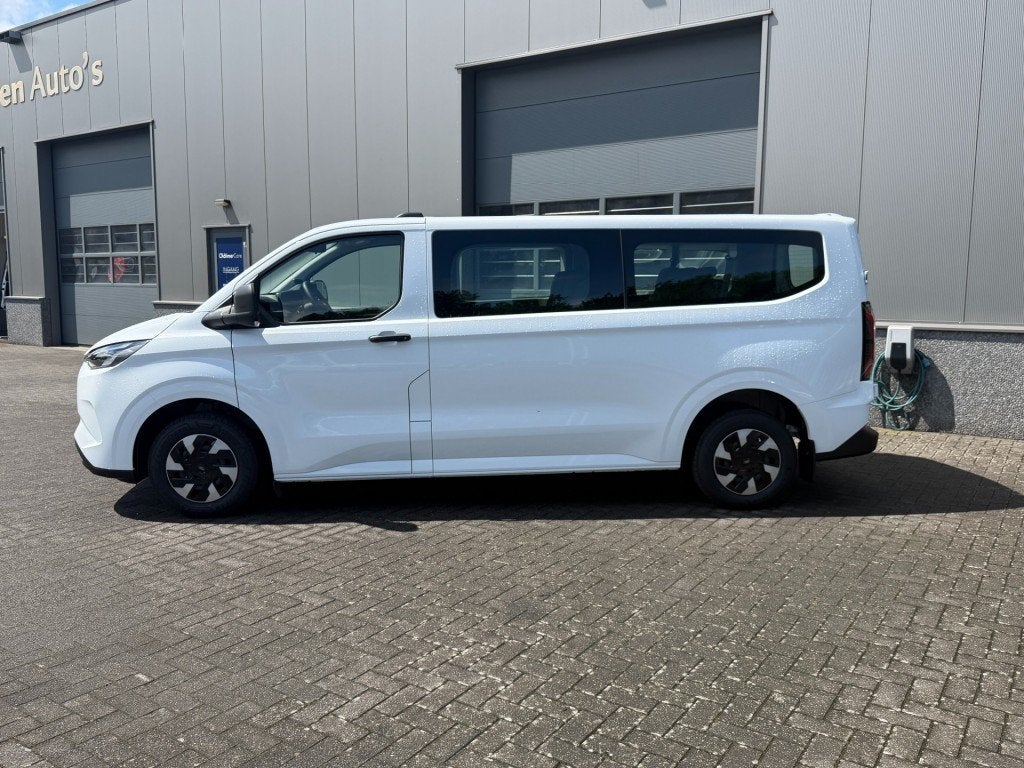Ford TRANSIT CUSTOM Kombi 9 pers.  Vol. elektr. 71 kWh .  34, Auto's, Automaat, Huisgarantie, Met garantie (alle), Parkeersensor