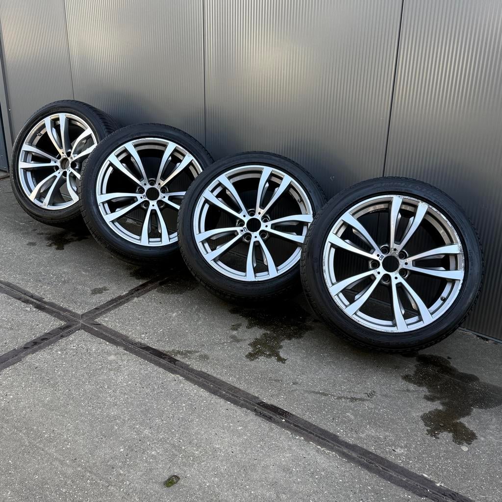 BMW velgen met Bridgestone banden 275/40R20, Ophalen, Gebruikt, 275 mm, Banden en Velgen