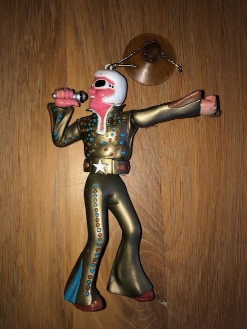 Wackel Elvis , dansend aan de voorruit met zuignap . als nie, Ophalen of Verzenden, Nieuw, Overige typen