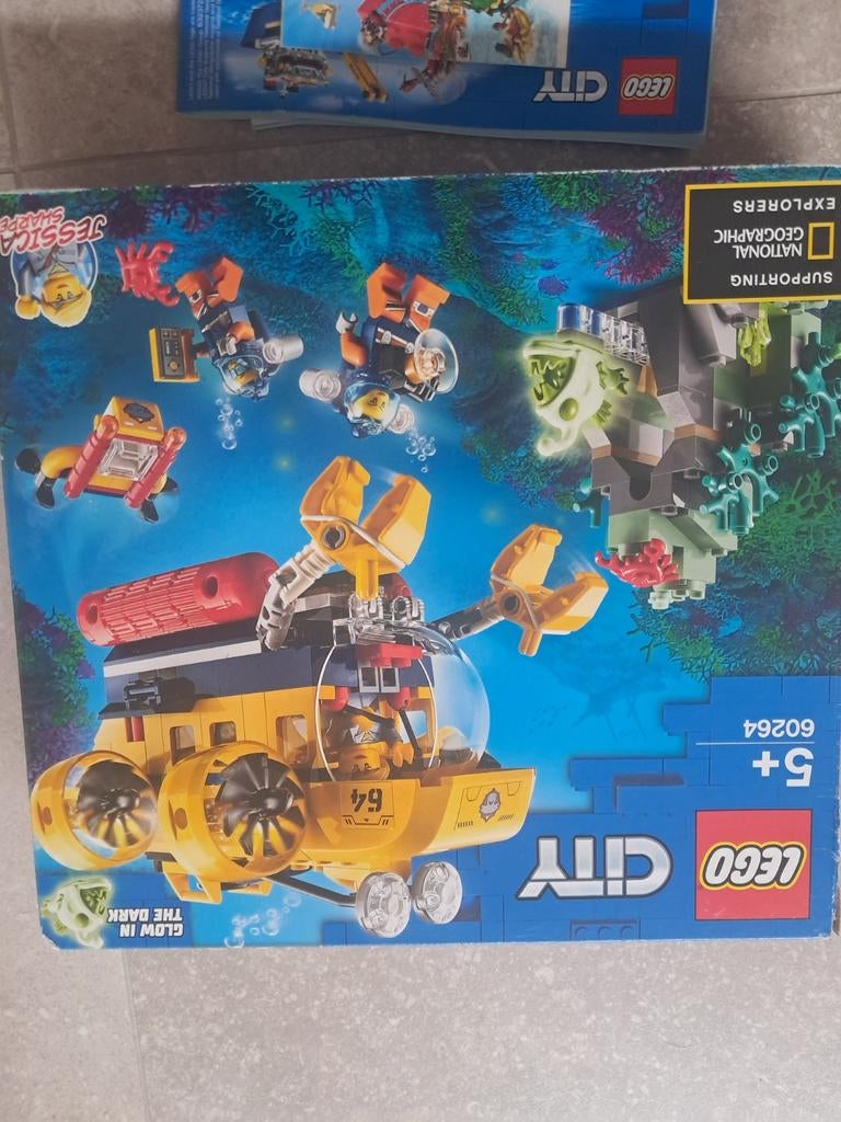 Lego City 60264 Oceaan Onderzoeksschip - Nette set, Lego, Ophalen of Verzenden, Complete set, City