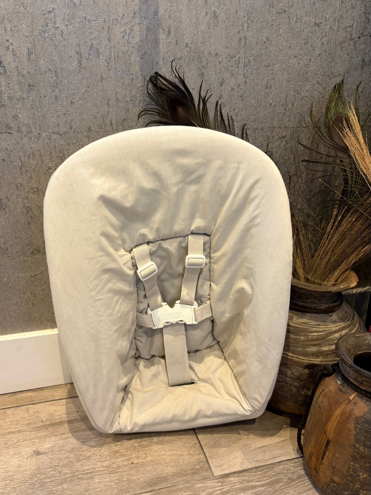 Mooie originele Stokke Newborn Set voor de Tripp Trapp, Kinderen en Baby's, Ophalen of Verzenden, Zo goed als nieuw, Meegroeistoel