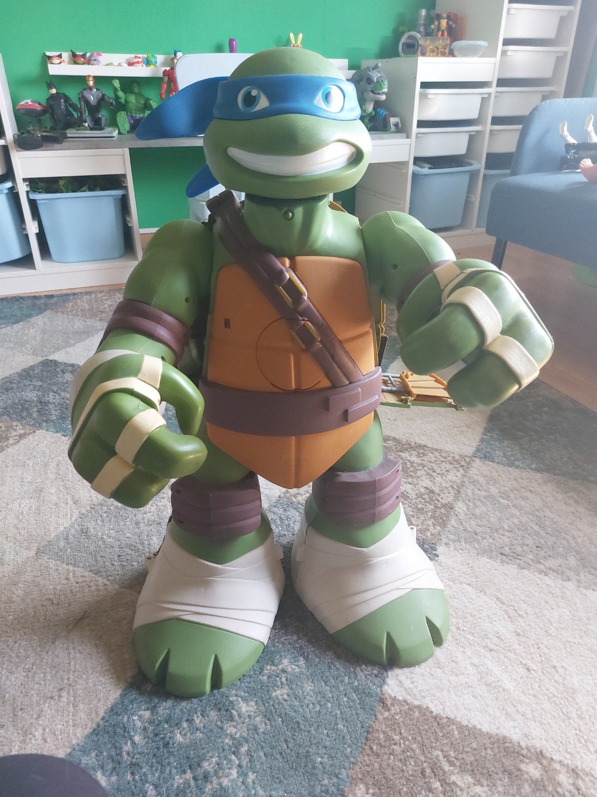 Grote collectie Teenage Mutant Ninja Turtles speelgoed, Ophalen, Gebruikt, Jongen of Meisje