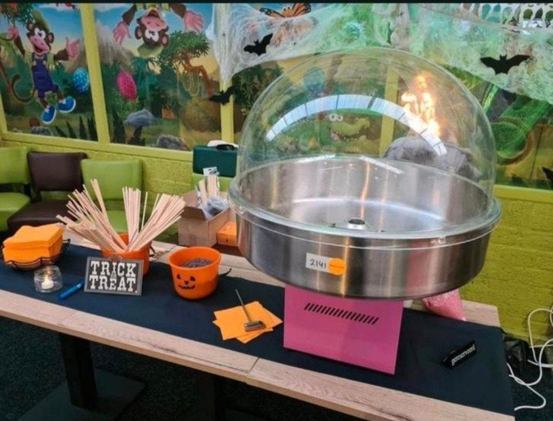 Popcornmachine en suikerspinmachine te huur, Ophalen, Zo goed als nieuw, Overige