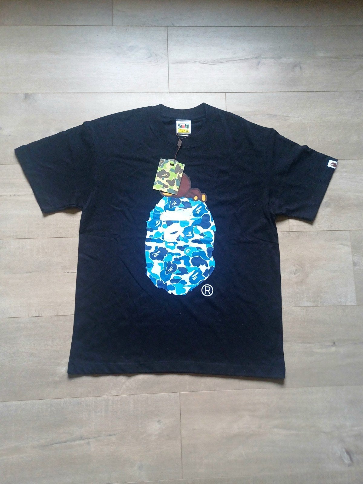 A Bathing Ape BAPE T-shirt Zwart Maat M, Maat 48/50 (M), Zwart, Nieuw, Ophalen of Verzenden