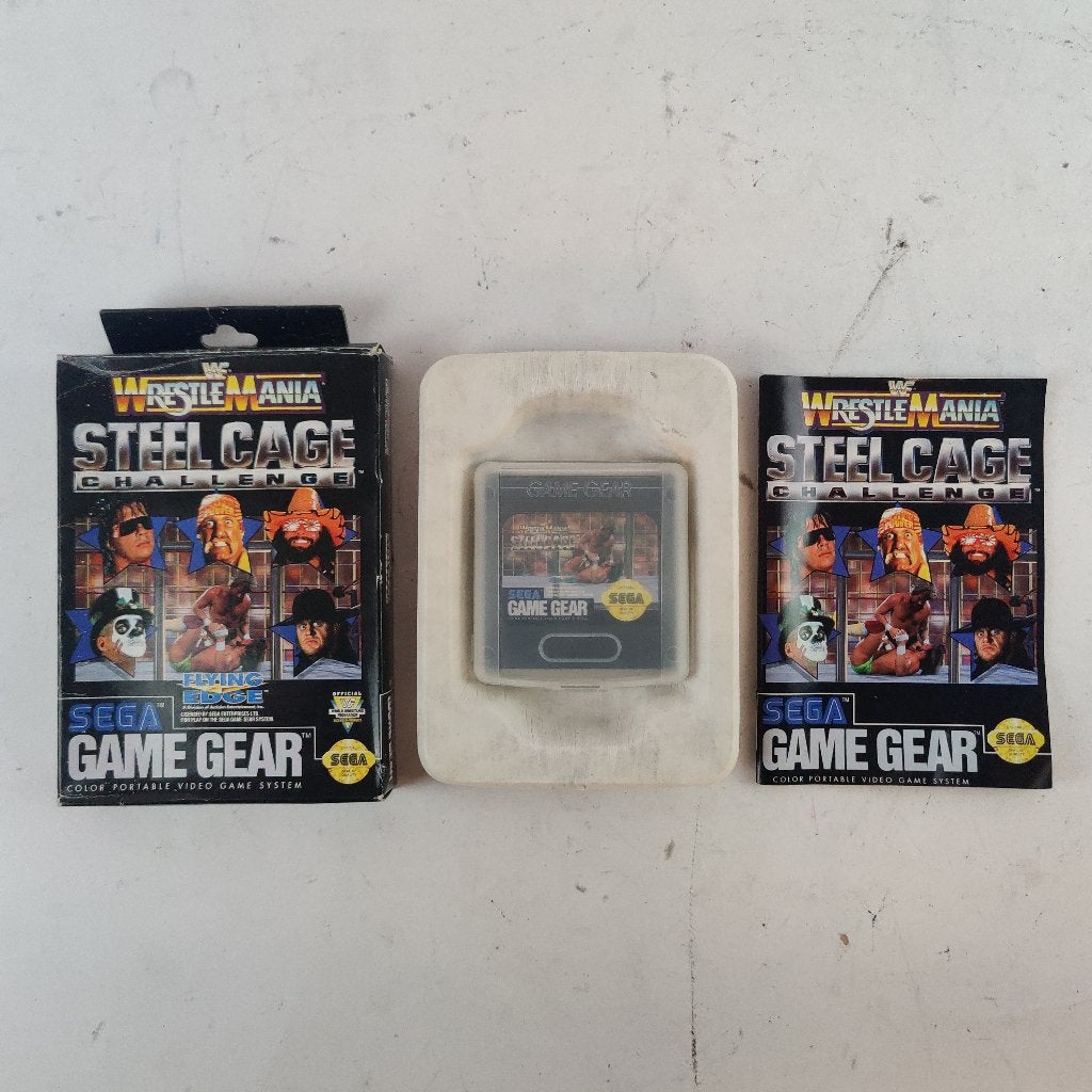 WWF Wrestlemania Steel Cage Challenge Sega Game Gear, Gebruikt, 1 speler, Racen en Vliegen, Ophalen of Verzenden