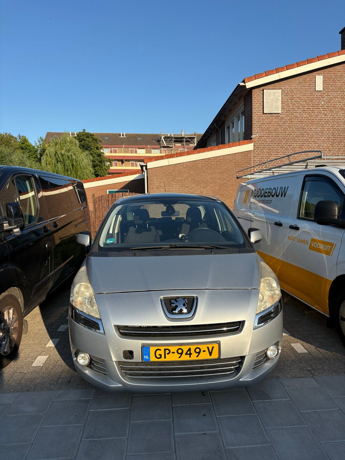 Peugeot 5008 1.6 THP 7PL 2011 Grijs, Auto's, Voorwielaandrijving, 14 km/l, Handgeschakeld, Particulier