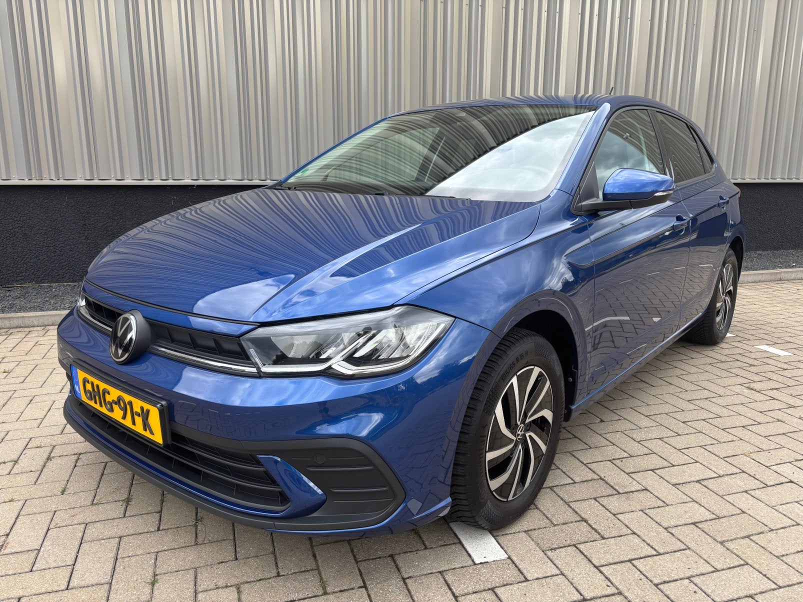 Volkswagen Polo 1.0 TSI Life Edition/95pk/Virtual dash, Auto's, Stof, 1069 kg, Blauw, Origineel Nederlands