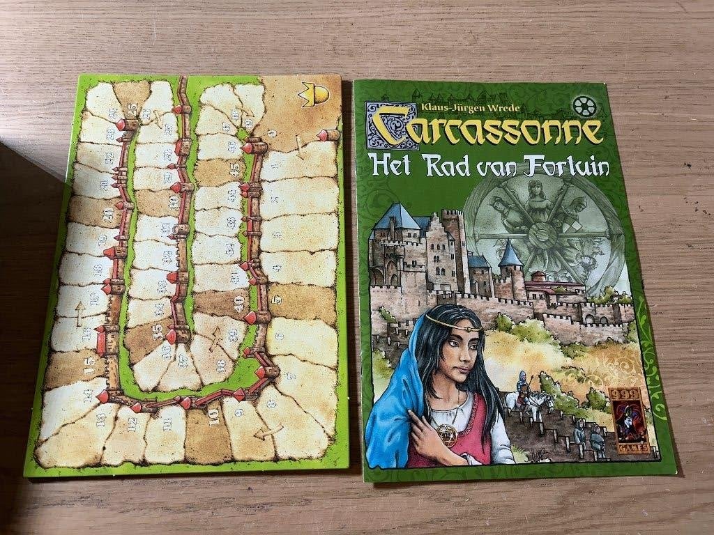 Carcassonne het Rad van Fortuin 999 Games, Ophalen of Verzenden, Zo goed als nieuw