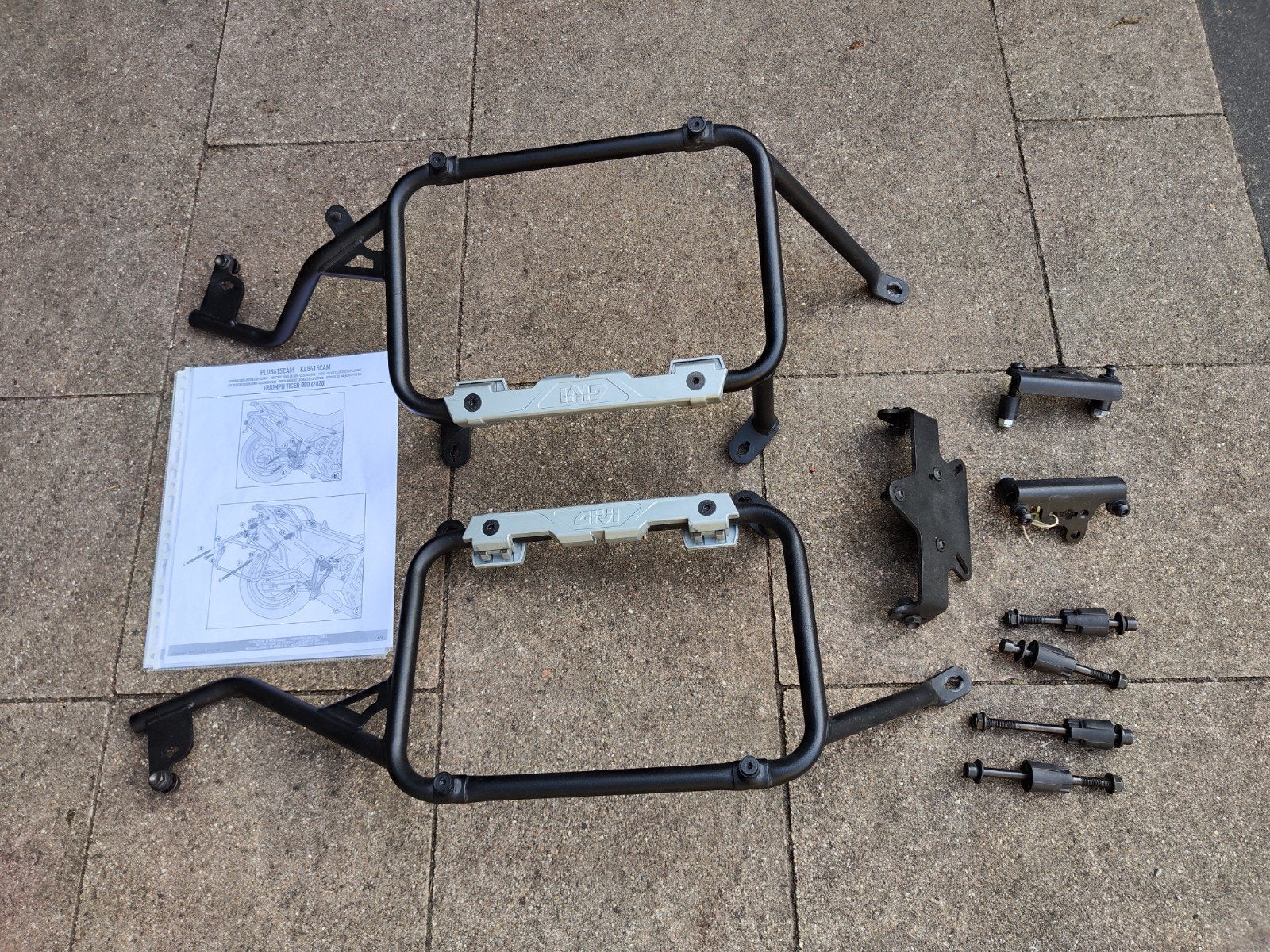Givi PLO6415CAM zijkofferrek Triumph Tiger 900 (2020-2023), Ophalen of Verzenden, Gebruikt