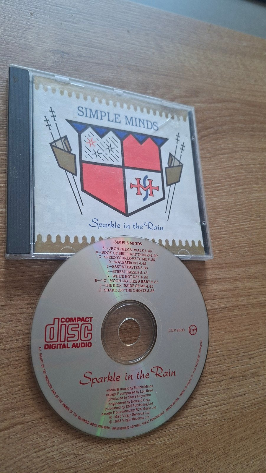 Simple Minds - Sparkle in the Rain CD, Ophalen of Verzenden, Gebruikt, New wave, Album