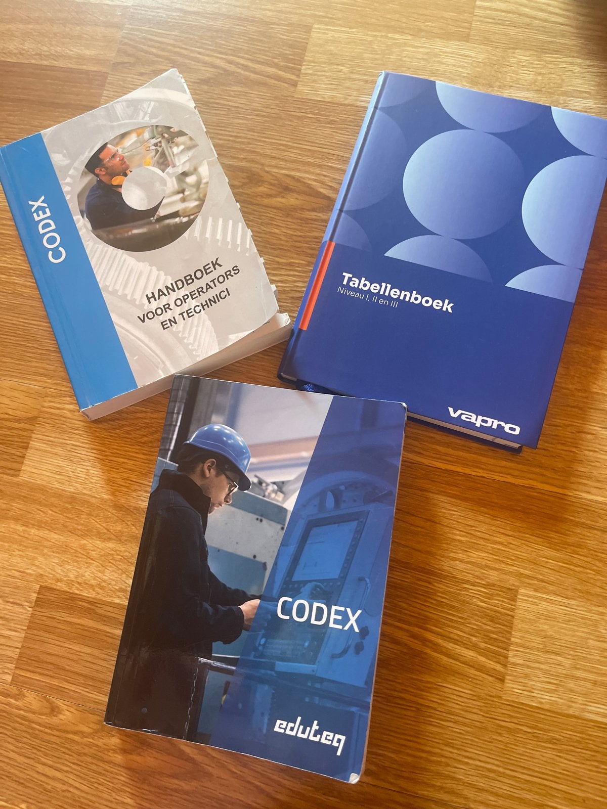CODEX Handboek Operators/Technici & Tabellenboek Vapro, Ophalen of Verzenden, Beta, Gelezen, MBO