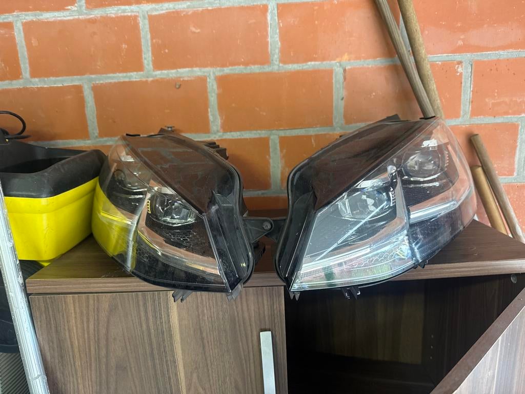 Koplampen Golf 7.5 GTD / R Facelift 7, Auto-onderdelen, Verlichting, Ophalen of Verzenden, Gebruikt, Volkswagen