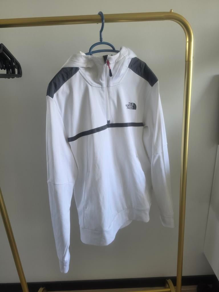 The North Face sweatshirt met capuchon en halve rits maat M, Ophalen of Verzenden, Zo goed als nieuw