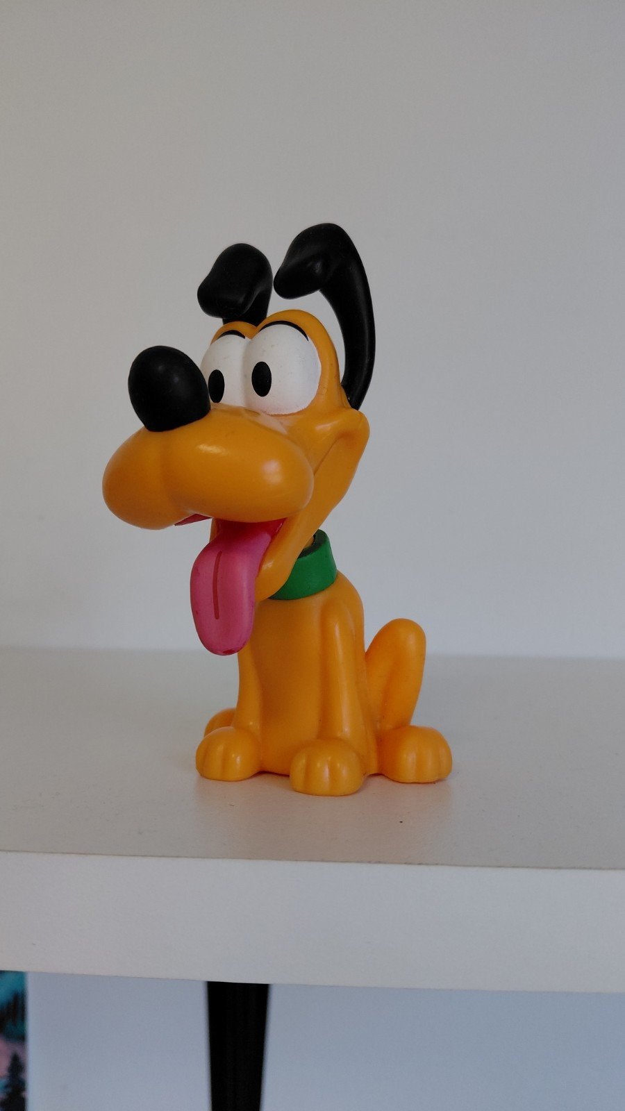 Disney speelfiguur Pluto, Verzamelen, Disney, Ophalen of Verzenden, Goofy of Pluto, Zo goed als nieuw, Beeldje of Figuurtje