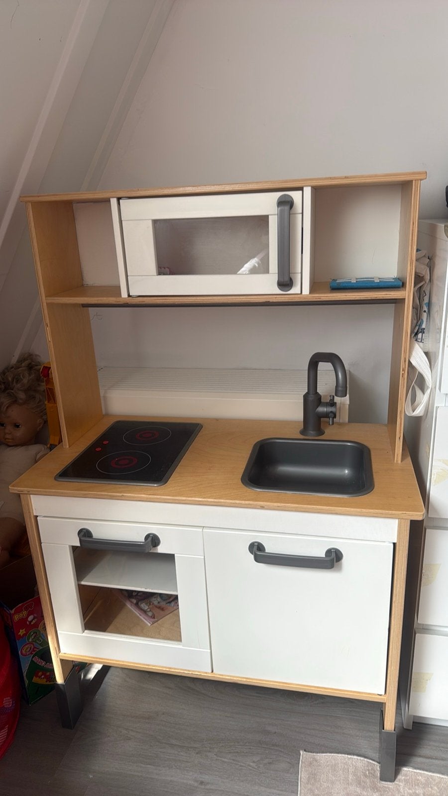 IKEA DUKTIG Speelkeuken - Zo goed als nieuw, Kinderen en Baby's, Speelgoed | Speelkeukens, Ophalen, Zo goed als nieuw, Hout, Speelkeuken