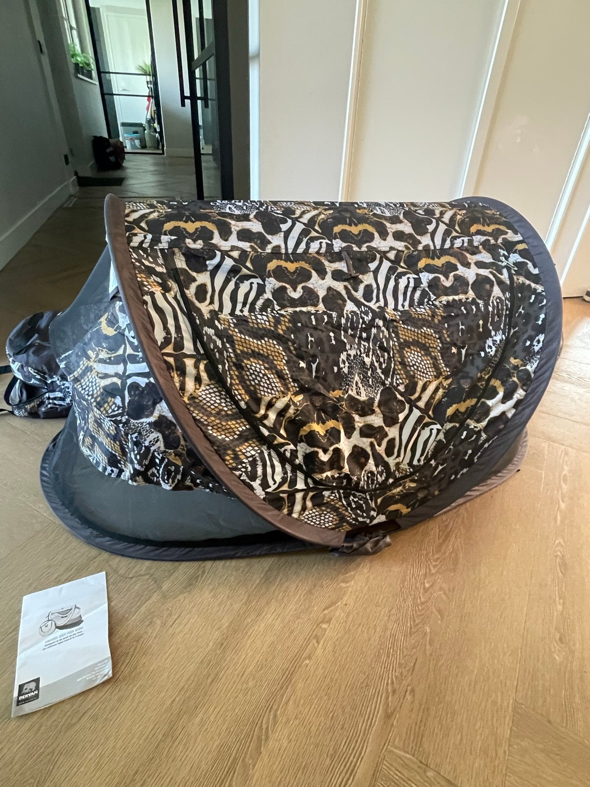Deryan Peuter Reisbed Tent - Ideaal voor Onderweg!, Kinderen en Baby's, Babywiegjes en Ledikanten, Ophalen, Gebruikt, Reisbedje