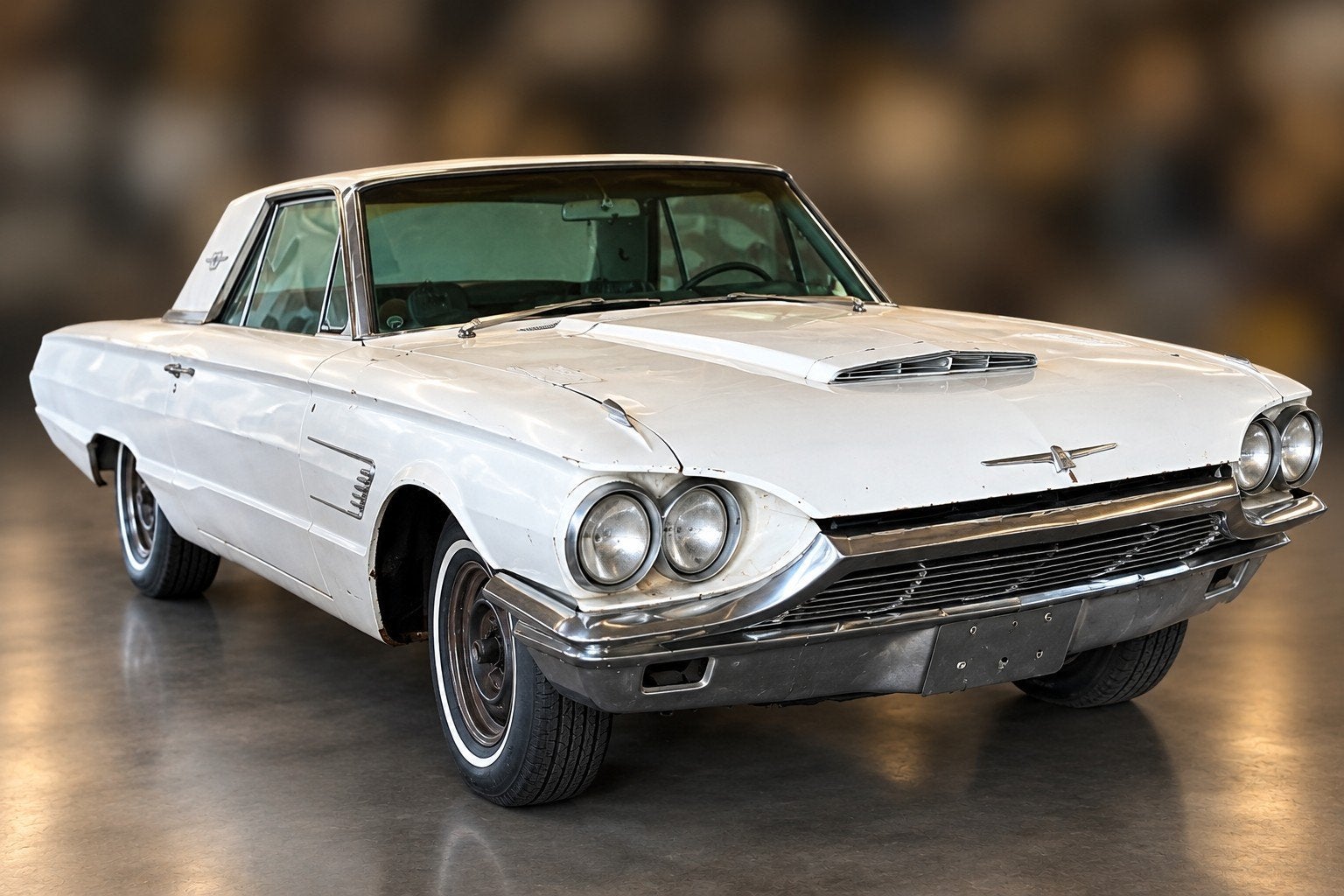 ford thunderbird 1965 v8 oldtimer usa inruil mogelijk, Auto's, 8 cilinders, Particulier, Te koop, Benzine