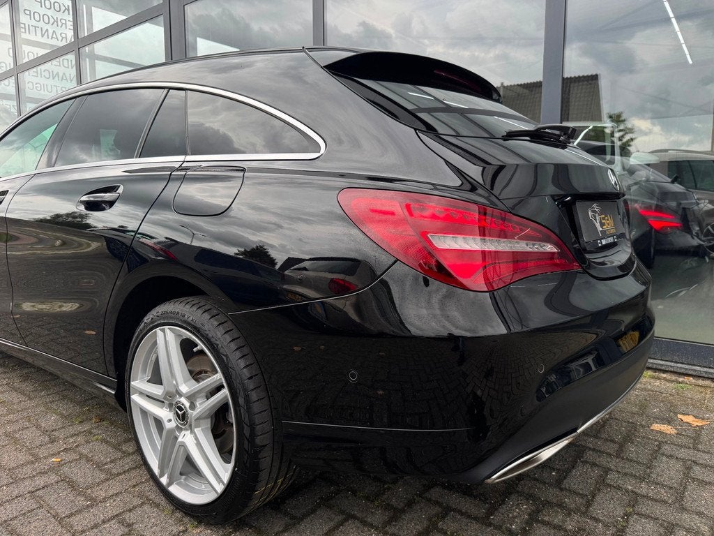 Mercedes-Benz CLA-klasse Shooting Brake 200 Business urban, Gebruikt, Zwart, Leder en Stof, Zwart
